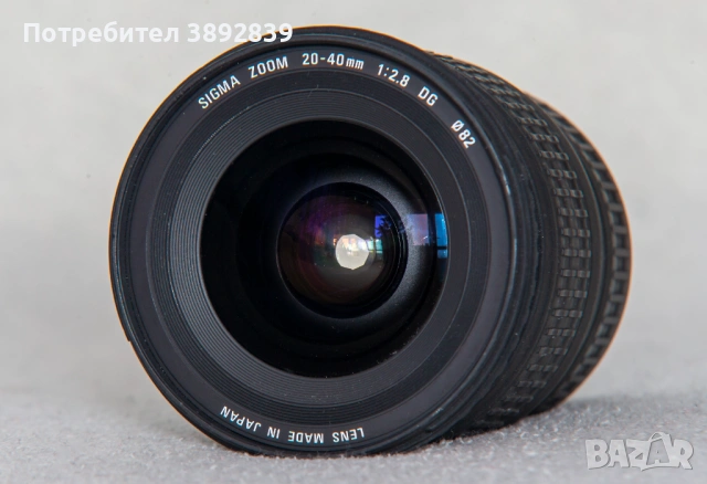 Продавам обектив Sigma 20-40 f2.8 D EX за Nikon, снимка 2 - Обективи и филтри - 53076432