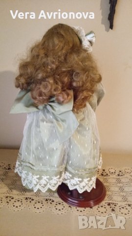 Порцеланова кукла на фирма "Алберон" , снимка 2 - Кукли - 41397802