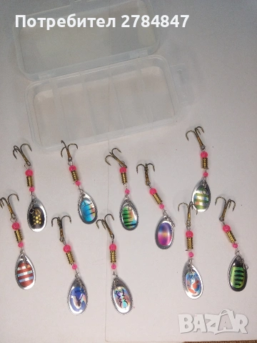 Комплект блесни за риболов, снимка 2 - Такъми - 53784239