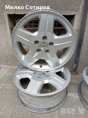 Оригинални Джанти от Додж Калибър стават за MAZDA 3 5 6 CX-3 CX-5, 17 цола,5х114.3 централен 67.1, снимка 3 - Гуми и джанти - 52484349