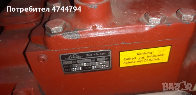 РЕМОНТ НА ХИДРАВЛИЧНИ ПОМПИ LINDE BPV 50/100 LIEBHERR, снимка 2 - Индустриална техника - 53575837