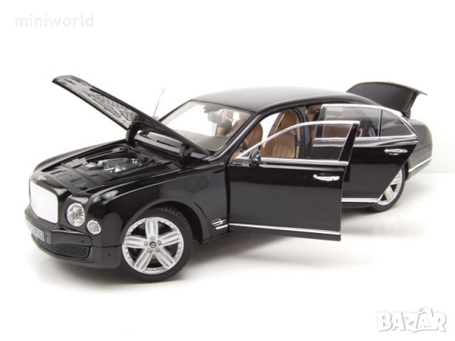 Bentley Mulsanne 2014 - мащаб 1:18 на RaStar модела е нов в кутия, снимка 4 - Колекции - 29888901