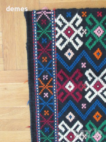 Ръчно изработена с вълнени конци възглавница от 30-те г.ХХ в, снимка 5 - Други - 41243899