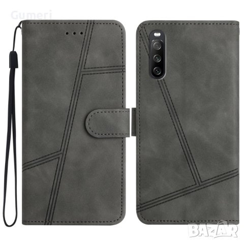 Sony Xperia 10 V Тефтер Стойка, снимка 4 - Калъфи, кейсове - 41615764