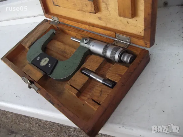 Микрометър "50 - 75 мм" германски работещ - 1, снимка 5 - Други инструменти - 47779104