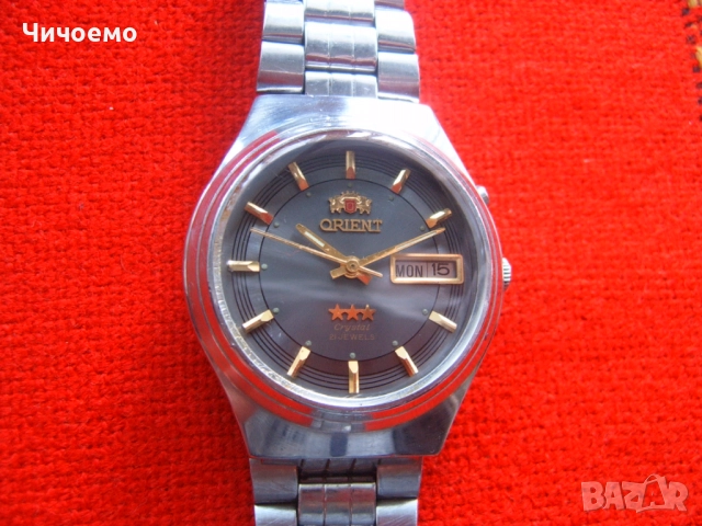 ORIENT Crystal 21 Jewels  3 Stars Мъжки ръчен часовник автоматик, снимка 3 - Антикварни и старинни предмети - 52798588