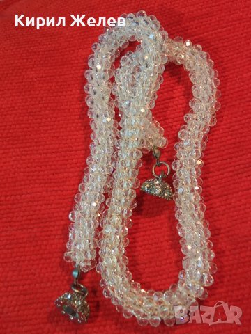 МЪНИСТЕНО КОЛИЕ ЛАНЕЦ АРТ ХЕНД МЕЙД ИЗРАБОТКА 4666, снимка 8 - Колиета, медальони, синджири - 33422939