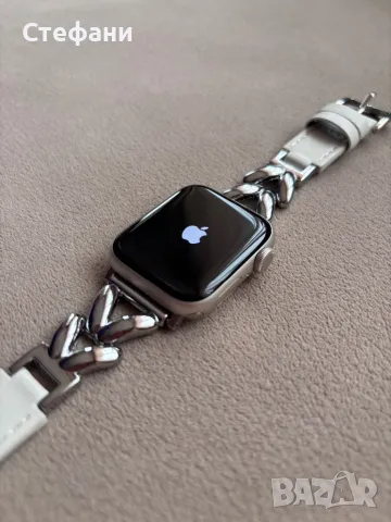 Бяла каишка за Apple Watch , снимка 1