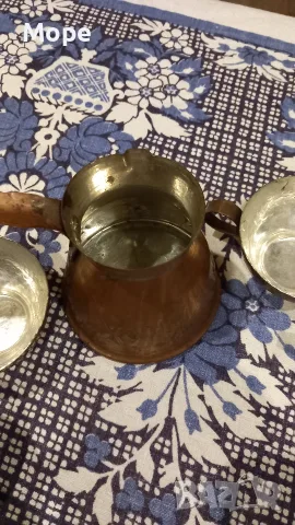 Медни джезве и чаши за кафе , снимка 11 - Антикварни и старинни предмети - 47394874