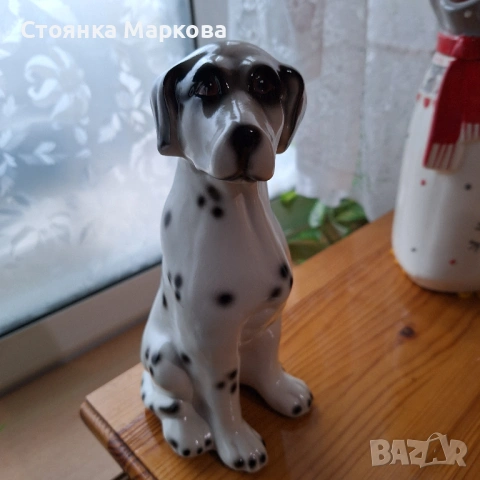 Две керамични кучета, снимка 6 - Декорация за дома - 53468358