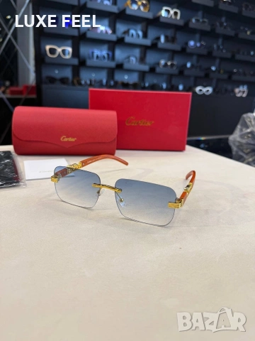 CARTIER 💎Дамски Слънчеви Очила , снимка 4 - Слънчеви и диоптрични очила - 53659554
