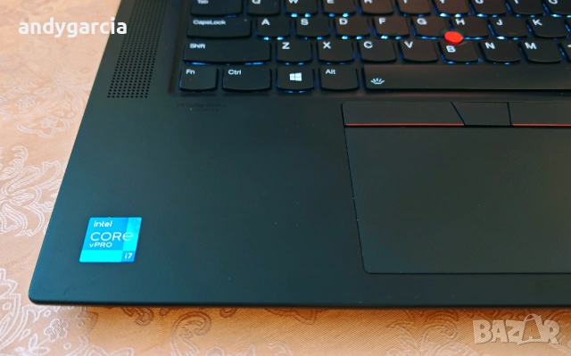  Intel Core i7 11850H/NVidia Quadro T1200 4GB/16 IPS QHD+/16GB RAM/512GB SSD/Lenovo ThinkPad P1 Gen4, снимка 10 - Лаптопи за работа - 53782766
