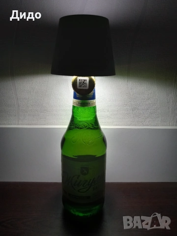 Сензорна LED лампа за бутилка с акумулаторна батерия., снимка 5 - Лед осветление - 53777962