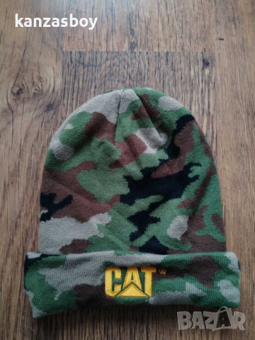 caterpillar cap - страхотна зимна шапка , снимка 2 - Шапки - 52654535