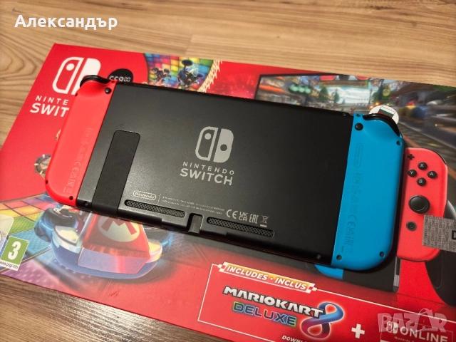 Nintendo Switch + Legend of Zelda: BOTW, снимка 3 - Nintendo конзоли - 52031902