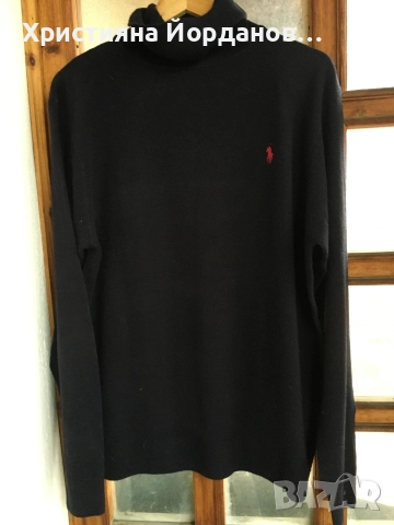 100% кашмир Поло пуловер, ХХЛ, снимка 9 - Пуловери - 52723250
