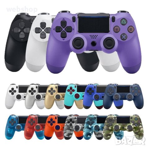 БЕЗЖИЧЕН КОНТРОЛЕР ДЖОЙСТИК ЗА PS4, снимка 4 - Аксесоари - 41097976