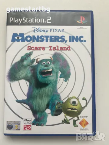 Disney Pixar Monsters Inc Scare Island  за PS2