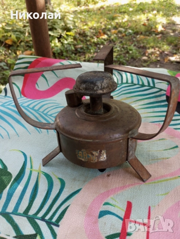 Газов котлон , спиртник , снимка 5 - Антикварни и старинни предмети - 52188079