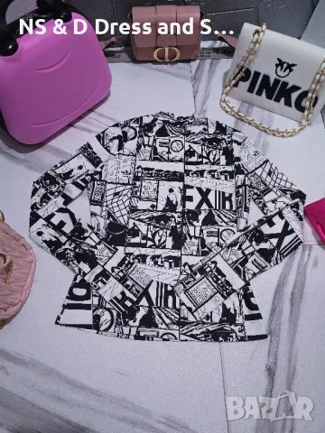 Дамско интересно поло, снимка 5 - Блузи с дълъг ръкав и пуловери - 47560319