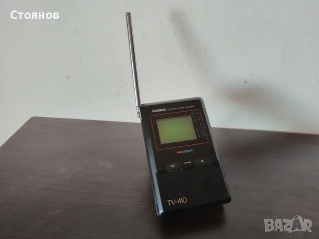 CASIO TV-410 COLOR LCD TELEVISION PORTABLE TV 90'S, снимка 1