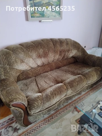 Диван и 2 фотьойла