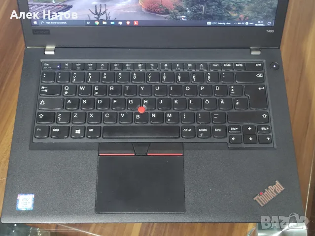 Лаптоп Lenovo T480, снимка 4 - Лаптопи за работа - 56362327