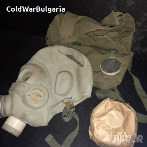 ПМГ Българска противогазова маска – Военно издание от Студената война, снимка 9 - Колекции - 52007092