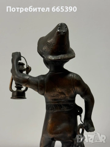 Месингова фигура , снимка 5 - Антикварни и старинни предмети - 53864690