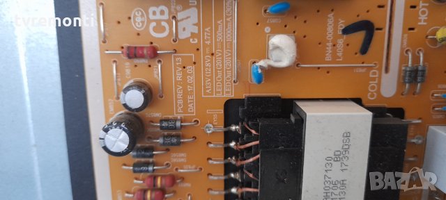 POWER BOARD, BN44-00806A,L40S6_FDY, for SAMSUNG ,UE43MU6102K, снимка 2 - Части и Платки - 34421826