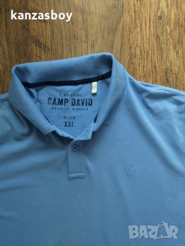 camp david - страхотна мъжка тениска КАТО НОВА 2ХЛ, снимка 2 - Тениски - 35664293