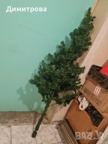 изкуствени елхи 2бр, снимка 4 - Декорация за дома - 52627421