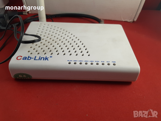 Рутер Cab link CLS-D4E2WX1, снимка 2 - Приемници и антени - 36302236