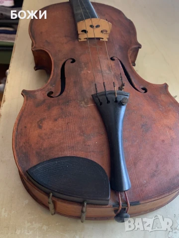 Стара ръчна цигулка – декорация, реставрация или колекция – уникат!, снимка 10 - Антикварни и старинни предмети - 50671454