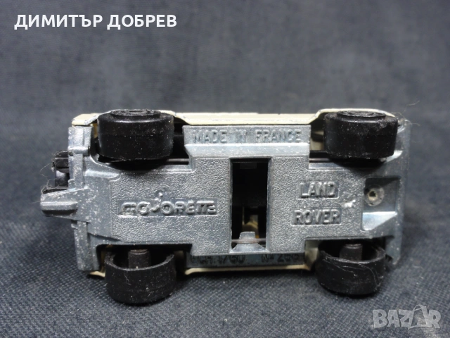 СТАРА РЕТРО МЕТАЛНА КОЛИЧКА LAND ROVER MAJORETTE FRANCE, снимка 6 - Колекции - 53151618