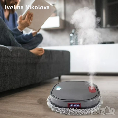 Интелигентен робот за почистване на под SmartMop Pro, снимка 5 - Прахосмукачки - 53643947
