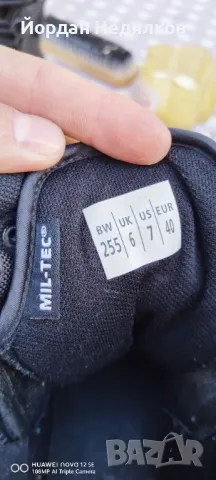 Военни кубинки Mil-tek. 40 номер. , снимка 4 - Дамски боти - 49596461