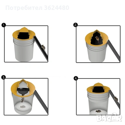 Капан за гризачи 4682, снимка 3 - Други стоки за дома - 53374371