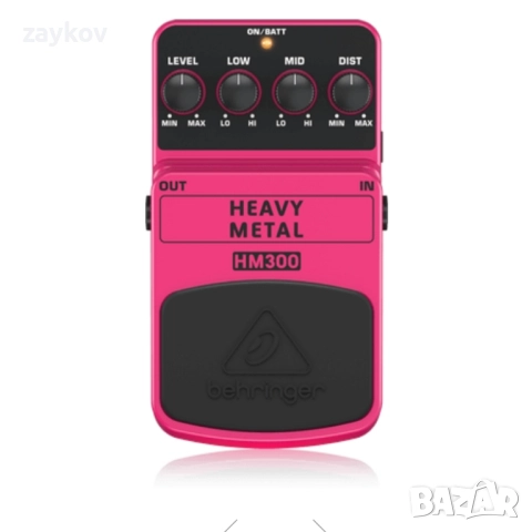Педал за ефекти за хеви метъл дисторшън