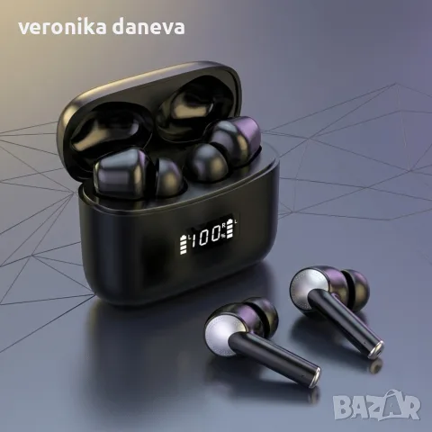 Безжични Bluetooth слушалки TWS с LED дисплей, ENC микрофон и IPX7 водоустойчивост, снимка 6 - Bluetooth слушалки - 55823275
