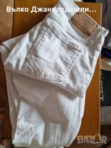 Дамски бели дънки Ralph Lauren, размер 27, снимка 11 - Дънки - 53150937