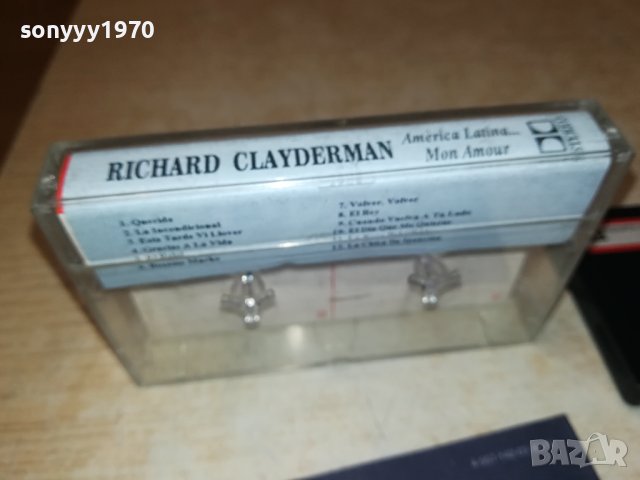 RICHARD CLAYDERMAN TDK-КАСЕТА 2106231856, снимка 11 - Аудио касети - 41312142