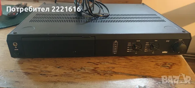  	Braun A2 Stereo Integrated Amplifier , снимка 2 - Ресийвъри, усилватели, смесителни пултове - 55946817