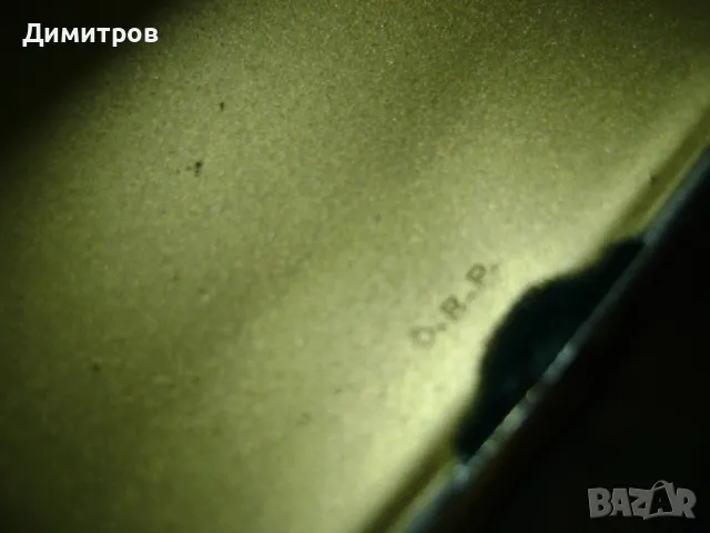 СТАРА ТАБАКЕРА D,R,P., снимка 4 - Антикварни и старинни предмети - 50303580