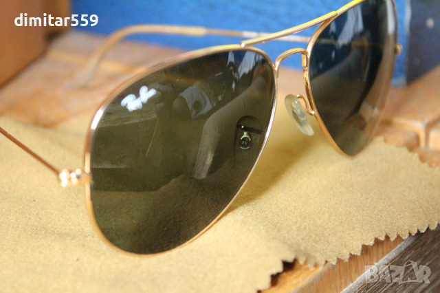 RayBan Aviator оригинални очила, снимка 4 - Слънчеви и диоптрични очила - 36243493