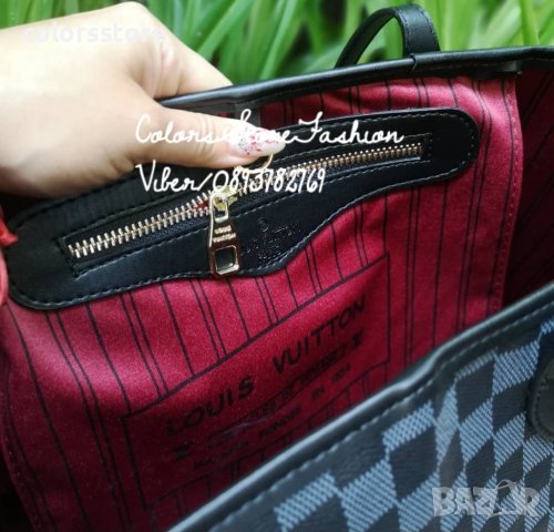 Луксозна чанта Louis Vuitton Neverfull код Br337, снимка 3 - Чанти - 38160861