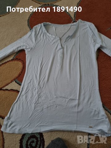 Фина трикотажна блуза с дълъг  ръкав , снимка 1 - Детски тениски и потници - 40954276