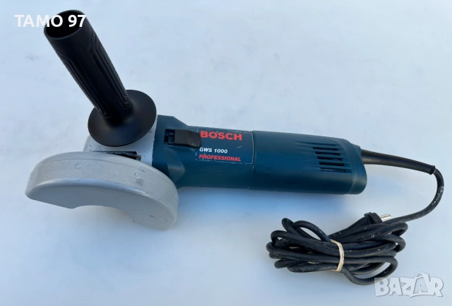 BOSCH GWS 1000 - Електрически ъглошлайф 1000W 125mm перфектен!