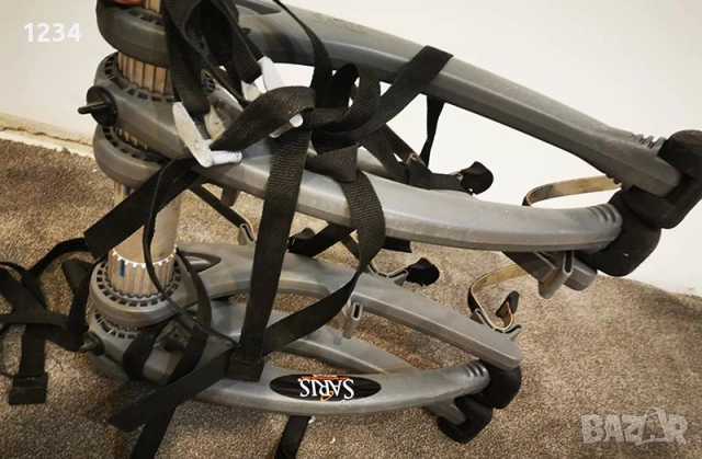 SARIS BONES 3 стойка багажник за велосипеди за автомобил, снимка 2 - Аксесоари за велосипеди - 51468799