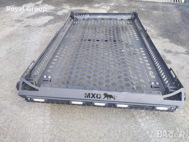 Покривен багажник MXO с LED светлини – масивен офроуд модел, снимка 3 - Части - 53478334